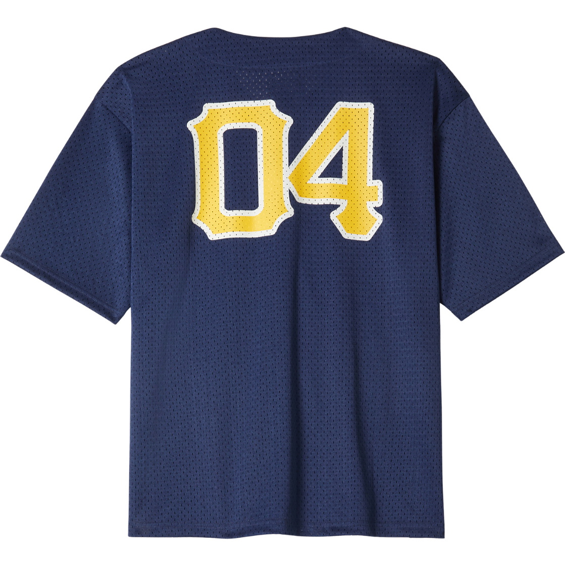 2026 Brixton Mens The Brixton Mesh Baseball Jersey 23005-WANAV - Washed Navy